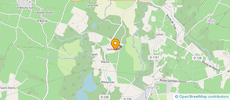 localisation de l'entreprise MONSIEUR JULIEN DUPOUY à SAINT-AUBIN-DE-BRANNE