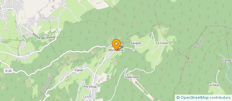 localisation de l'entreprise MONSIEUR JULIEN DUPRE  SAXEL