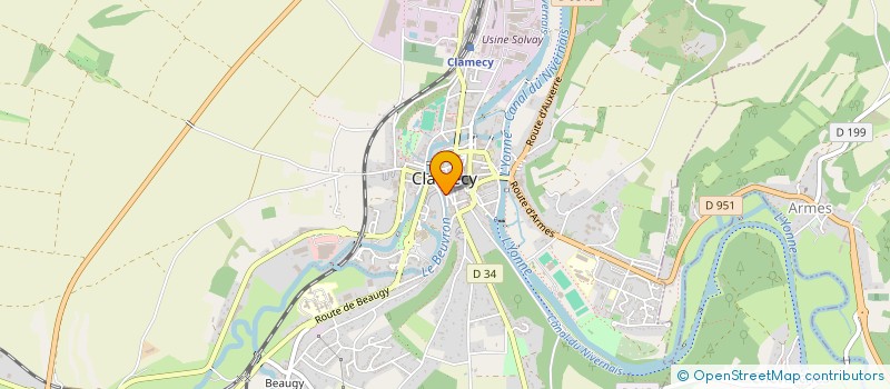 localisation de l'entreprise MONSIEUR JULIEN DUPUIS  SURGY