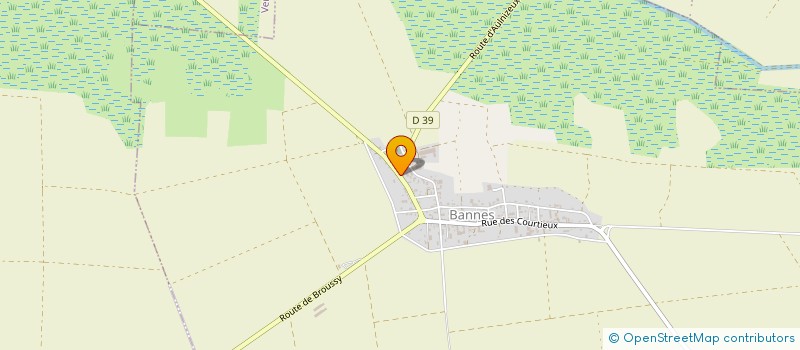 localisation de l'entreprise MONSIEUR JULIEN DUPUIS  BANNES