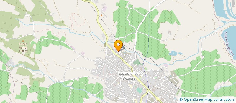 localisation de l'entreprise MONSIEUR JULIEN DUPUY  CAZOULS-LES-BEZIERS