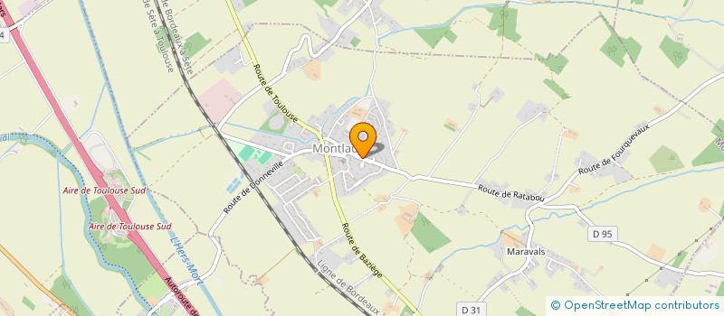 localisation de l'entreprise MONSIEUR JULIEN DUPUY  VILLEFRANCHE-DE-LAURAGAIS