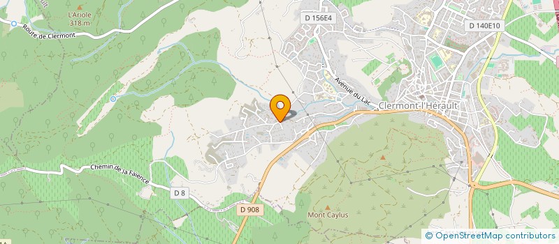 localisation de l'entreprise MONSIEUR JULIEN DURAND à CLERMONT-L'HERAULT