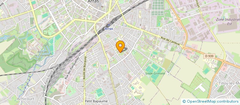 localisation de l'entreprise MONSIEUR JULIEN DURANT à ARRAS