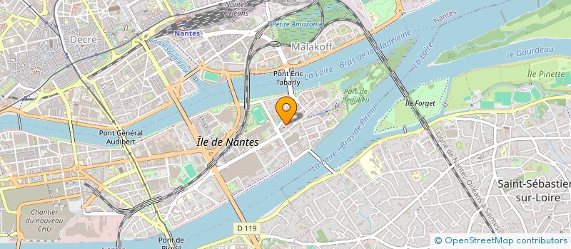 localisation de l'entreprise MONSIEUR JULIEN DURETETE à NANTES