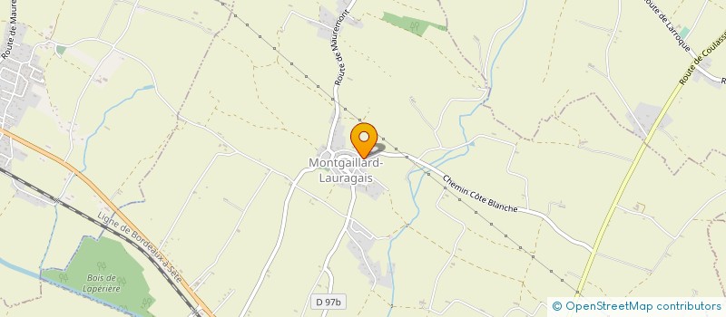 localisation de l'entreprise MONSIEUR JULIEN DURRIEU  MONTGAILLARD-LAURAGAIS