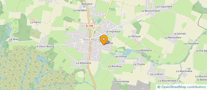 localisation de l'entreprise MONSIEUR JULIEN DUTHEIL à PETIT-MARS