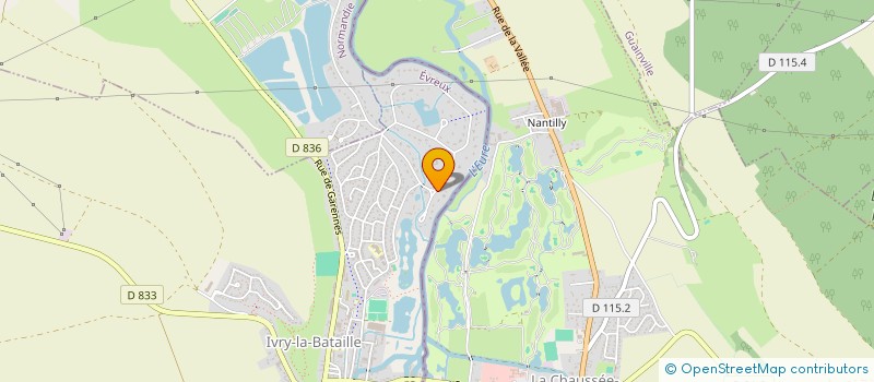 localisation de l'entreprise MONSIEUR JULIEN DUTREY  IVRY-LA-BATAILLE