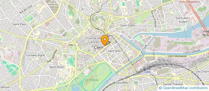 localisation de l'entreprise MONSIEUR JULIEN DUVAL à CAEN