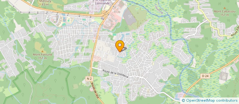 localisation de l'entreprise MONSIEUR JULIEN ELIE  MATOURY