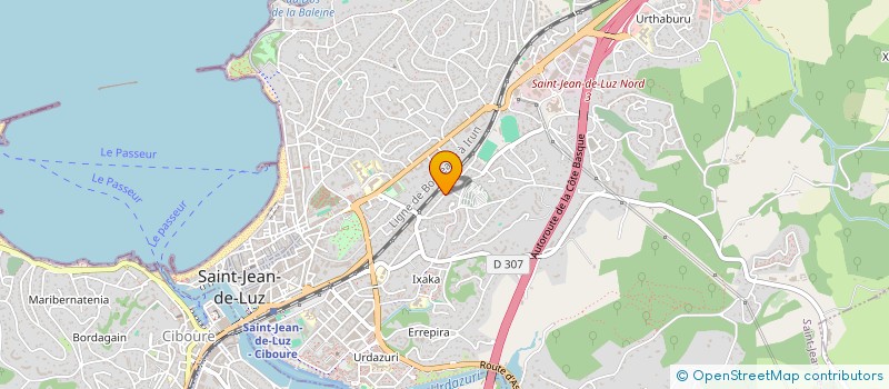 localisation de l'entreprise MONSIEUR JULIEN ELVIRA à SAINT-JEAN-DE-LUZ