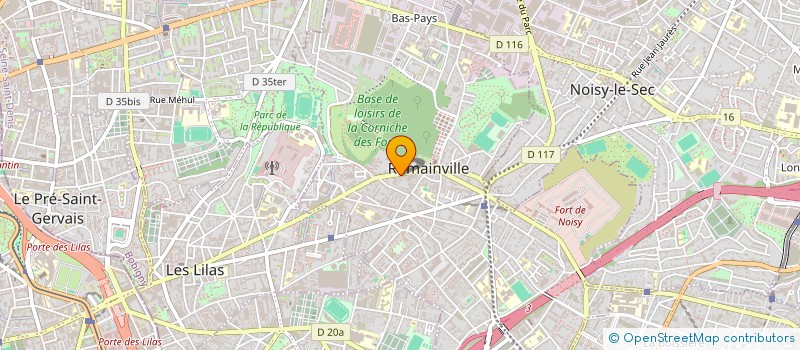 localisation de l'entreprise MONSIEUR JULIEN EMERIAT à ROMAINVILLE