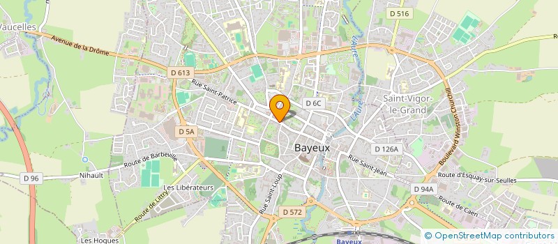 localisation de l'entreprise MONSIEUR JULIEN ENOUF à BAYEUX