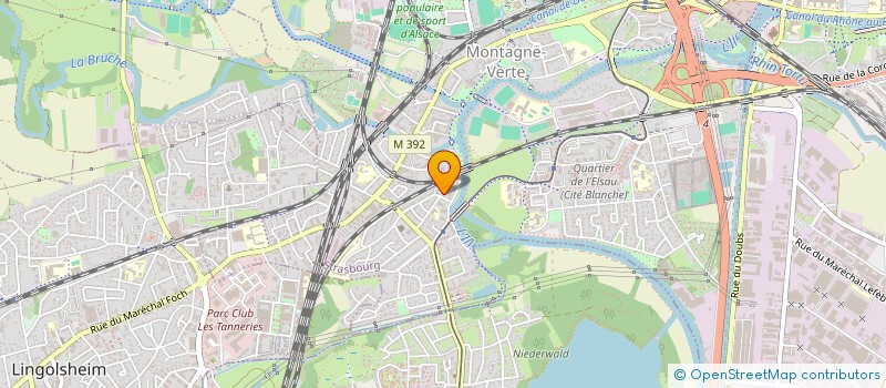 localisation de l'entreprise MONSIEUR JULIEN EPP  STRASBOURG