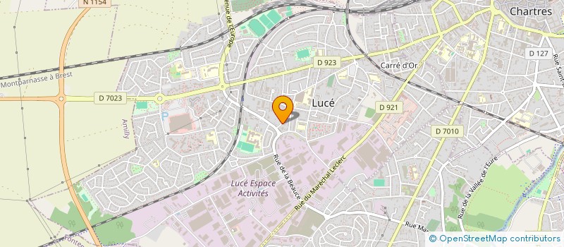 localisation de l'entreprise MONSIEUR JULIEN EPS à LUCE