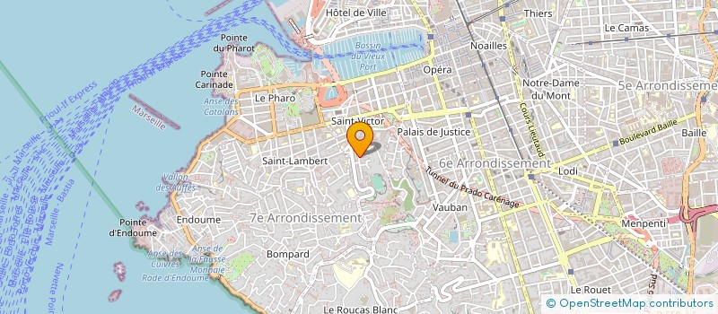 localisation de l'entreprise MONSIEUR JULIEN ESCARTEFIGUES à MARSEILLE