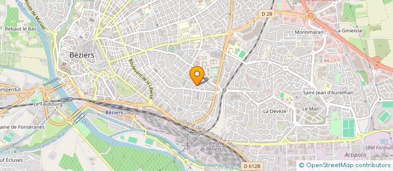 localisation de l'entreprise MONSIEUR JULIEN ESCUDERO à BEZIERS