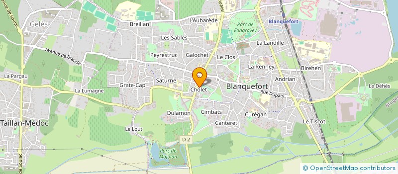 localisation de l'entreprise MONSIEUR JULIEN ESCURIER à BLANQUEFORT