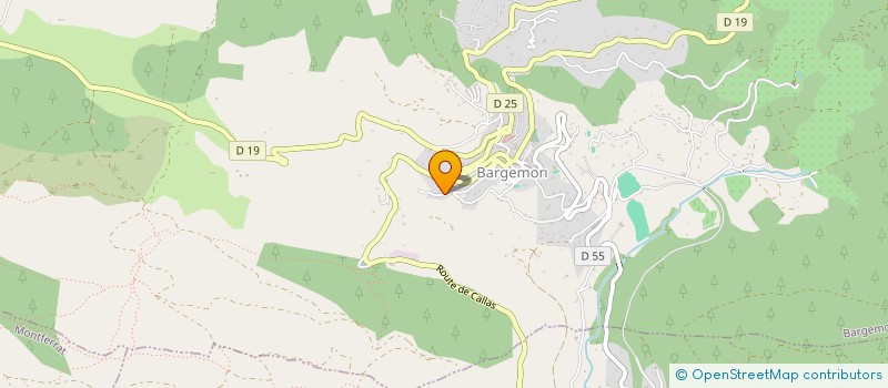 localisation de l'entreprise MONSIEUR JULIEN ESMIOL  BARGEMON