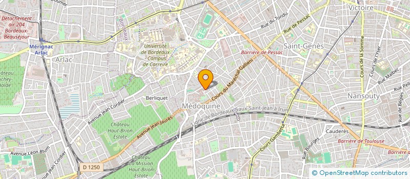 localisation de l'entreprise MONSIEUR JULIEN ETHEVE  BORDEAUX