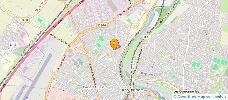 localisation de l'entreprise MONSIEUR JULIEN ETIENNE  POITIERS