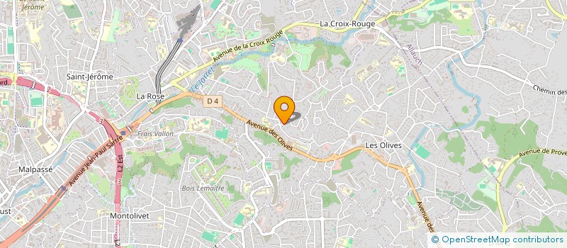 localisation de l'entreprise MONSIEUR JULIEN FABRE à MARSEILLE