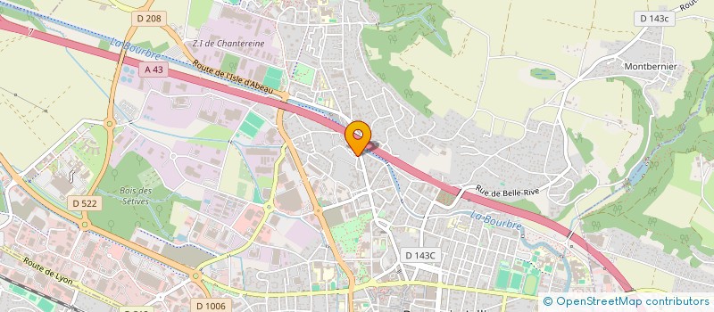 localisation de l'entreprise MONSIEUR JULIEN FABRICE RUDIGIER  SUCCIEU