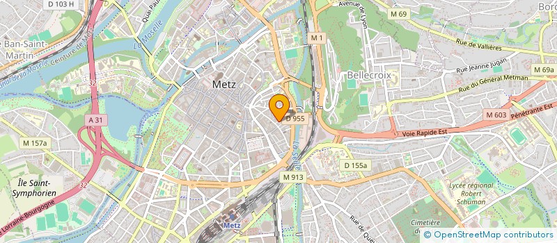 localisation de l'entreprise MONSIEUR JULIEN FALGAS à METZ