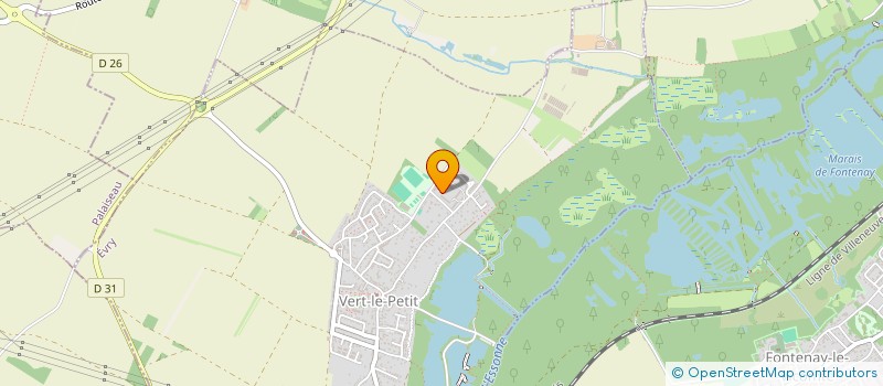 localisation de l'entreprise MONSIEUR JULIEN FALLOURD  VERT-LE-PETIT