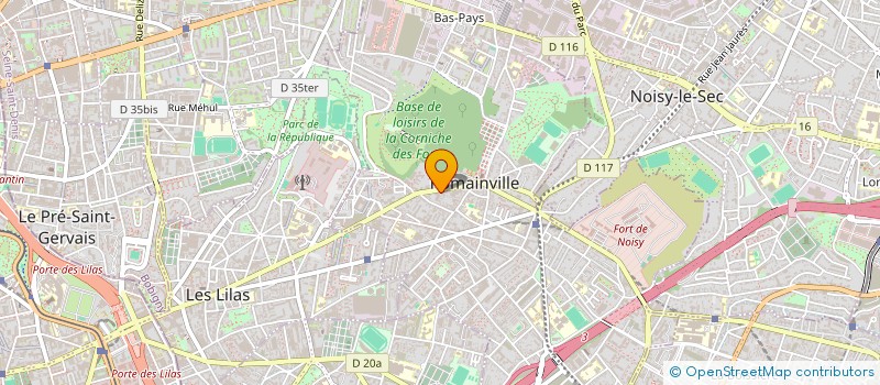 localisation de l'entreprise MONSIEUR JULIEN FALSIMAGNE à ROMAINVILLE