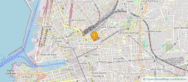 localisation de l'entreprise MONSIEUR JULIEN FALZON à MARSEILLE