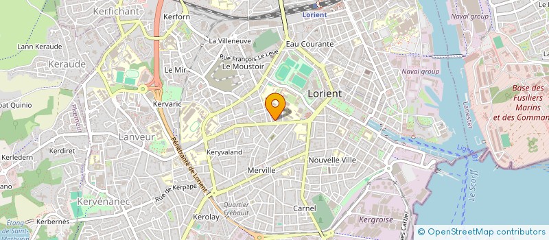 localisation de l'entreprise MONSIEUR JULIEN FAMELART  LORIENT