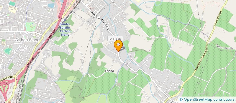 localisation de l'entreprise MONSIEUR JULIEN FAORO  SAINTE-EULALIE