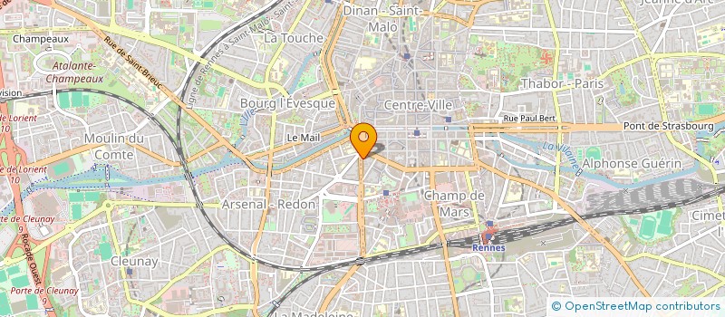 localisation de l'entreprise MONSIEUR JULIEN FARCE  RENNES