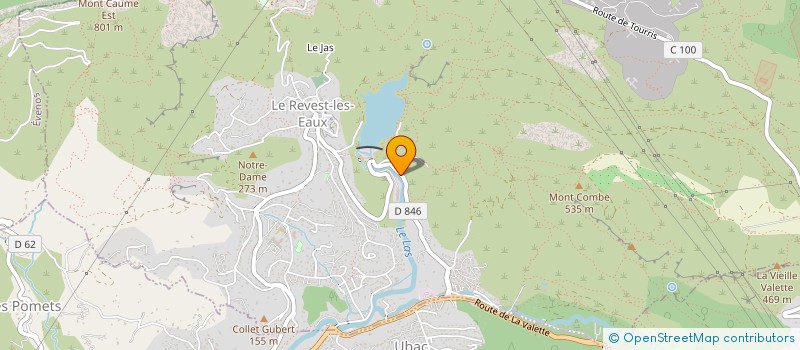 localisation de l'entreprise MONSIEUR JULIEN FARI  LE REVEST-LES-EAUX