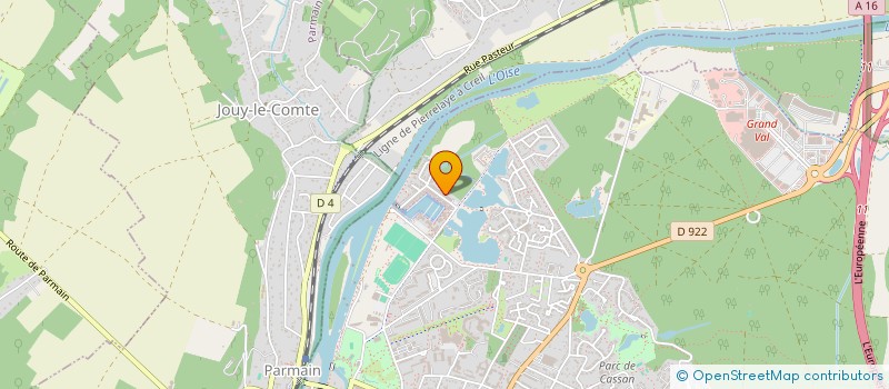 localisation de l'entreprise MONSIEUR JULIEN FARKAS  L'ISLE-ADAM