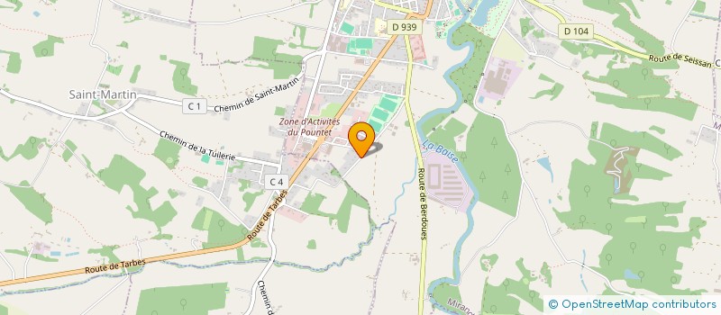 localisation de l'entreprise MONSIEUR JULIEN FARRUGIA  MIRANDE