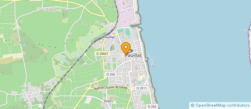 localisation de l'entreprise MONSIEUR JULIEN FARRUGIA  PAUILLAC