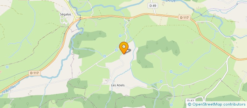 localisation de l'entreprise MONSIEUR JULIEN FAURE à LA BASTIDE-DE-SEROU
