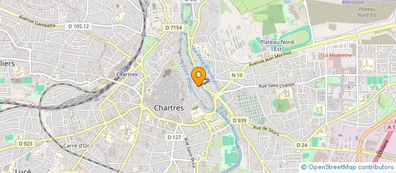 localisation de l'entreprise MONSIEUR JULIEN FAURE à CHARTRES