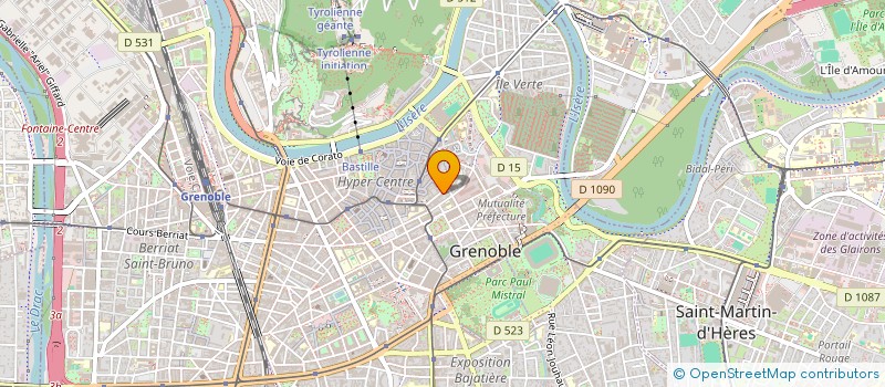 localisation de l'entreprise MONSIEUR JULIEN FAURIN à GRENOBLE