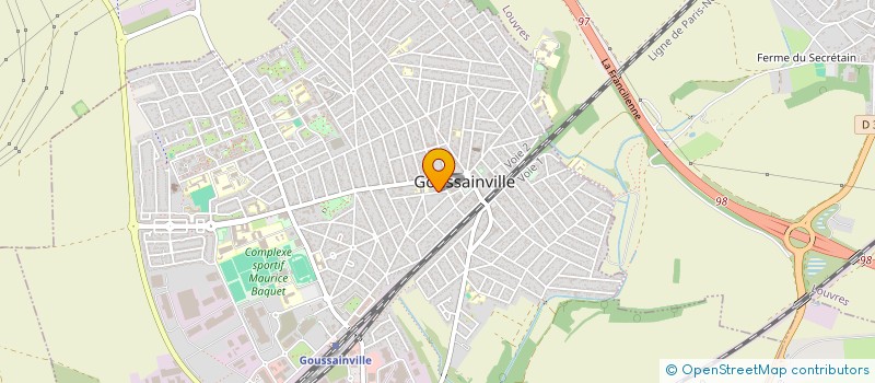 localisation de l'entreprise MONSIEUR JULIEN FAUTRAT  GOUSSAINVILLE