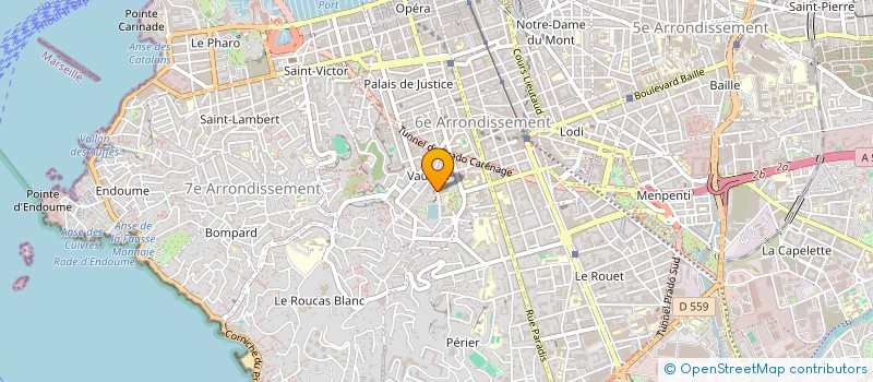 localisation de l'entreprise MONSIEUR JULIEN FAVARON à MARSEILLE
