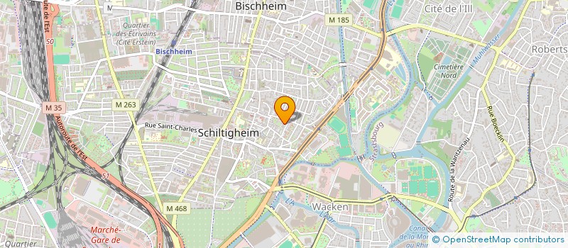 localisation de l'entreprise MONSIEUR JULIEN FEIG à SCHILTIGHEIM