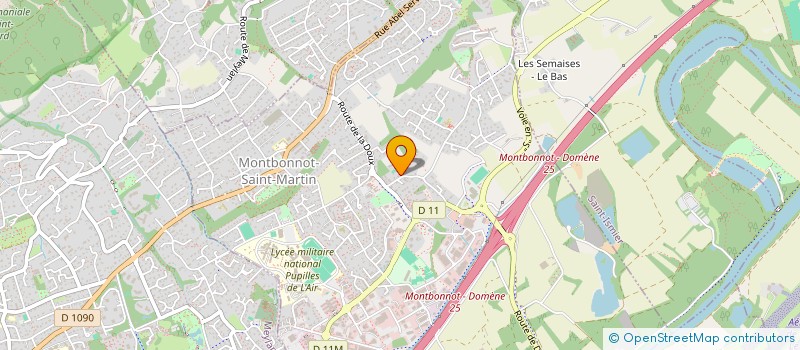 localisation de l'entreprise MONSIEUR JULIEN FELIX à MONTBONNOT-SAINT-MARTIN