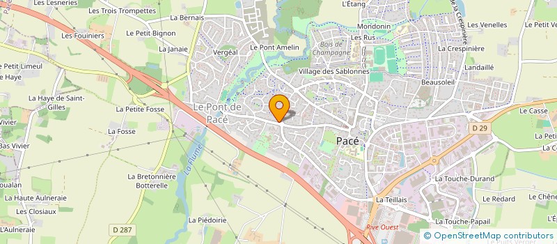 localisation de l'entreprise MONSIEUR JULIEN FENOUILLIERE à PACE