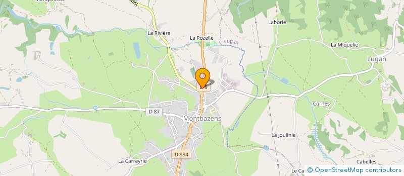 localisation de l'entreprise MONSIEUR JULIEN FERAL  ANGLARS-SAINT-FELIX