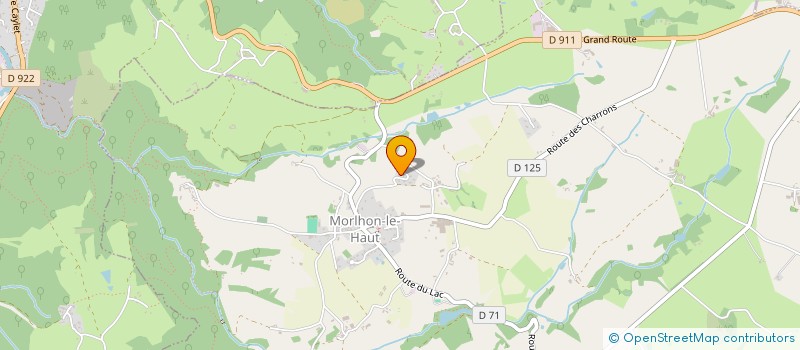 localisation de l'entreprise MONSIEUR JULIEN FERNANDES  MORLHON-LE-HAUT