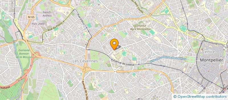 localisation de l'entreprise MONSIEUR JULIEN FERRE à MONTPELLIER