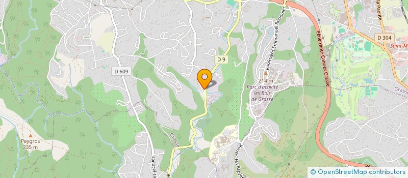 localisation de l'entreprise MONSIEUR JULIEN FERRERO à GRASSE